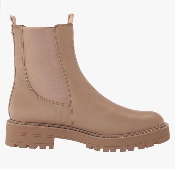 NEW Sam Edelman Women's Tan Chelsea Boots Size 9 leather upper - Picture 3 of 16